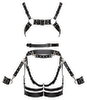 Harness-Set aus Leder