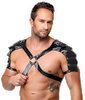 Leder-Brustharness mit Schulterpanzer