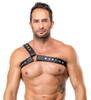 Leder-Brustharness, einseitig