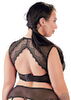 Bralette plus Strapsstring aus Spitze