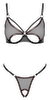 Dessous-Set aus softem Netz