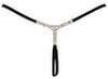 Ouvert-String mit Strassschmuck