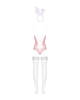 Bunny suit 4-pcs costume