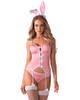 Bunny suit 4-pcs costume