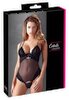 Body aus Powernet mit Samt-Flockprint