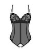 Serena Love crotchless teddy
