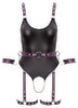 Straps-Body inklusive Gürtel mit Soft-Armfesseln