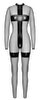 Ouvert-Overall in stylischer Transparenz