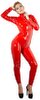 Catsuit aus Latex mit Zip