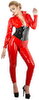 Catsuit aus Latex mit Zip