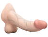 Naturdildo „slipskin curvy“ mit Saugfuß