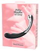 Doppeldildo „Sweet Pressure“ aus Silikon und Metall