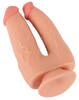 Doppeldildo mit Saugfuß