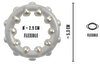 Cock Ring with Metal Balls