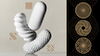 Masturbator „3Dx SPIRAL“ mit kunstvoller 3D-Reliefstruktur