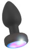 Analvibrator „RC Flashing Butt Plug“ mit flackerndem LED-Licht