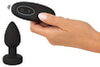 Analvibrator „RC Flashing Butt Plug“ mit flackerndem LED-Licht
