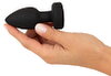 Analvibrator „RC Flashing Butt Plug“ mit flackerndem LED-Licht