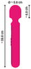 Massagestab „Pink Sunset Wand Vibrator“ mit Digital-Display