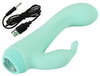 Rabbitvibrator „Mini“ mit starker tiefgehender Vibration (10 Modi)