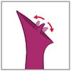 Auflegevibrator mit Vibro-Zunge