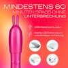Minivibrator „Tease & Vibe“ inklusive Bunny-Aufsatz
