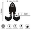RC Vibrating Butt Plug with Flexible Arms