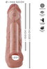 Penishülle „RealSleeve“ mit Vibration