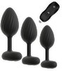 RC Butt Plug Set with Vibration