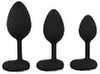 RC Butt Plug Set with Vibration