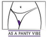 Slip-Vibrator mit Fernbedienung
