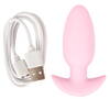 Analplug mit Tiefen-Vibration in 7 Modi