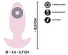 Analplug mit Tiefen-Vibration in 7 Modi