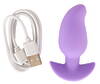 Analplug mit Tiefen-Vibration in 7 Modi