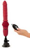 Stoßvibrator „RC Double Thrusting Fucking Machine“ mit abnehmbarem Saugfuß
