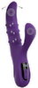 Rabbitvibrator mit 3 beweglichen Massageringen