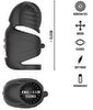 Cock Vibrator with Elliptical Moving Glans Stimulator