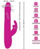 Rabbit Vibrator with Rotation and Thrust Function