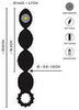 Flexible XL Anal Beads with Deep Vibrations
