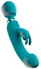Massagestab und Rabbitvibrator in einem Toy
