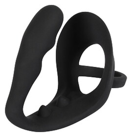 Penis-/Hodenring „Ring & plug“ mit Analplug