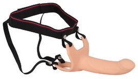 Hauptbild von Umschnalldildo „Silicone Strap-on“, mit Hodenring