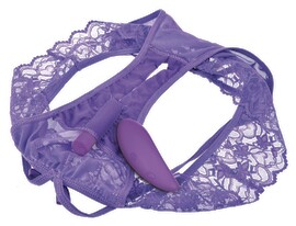 Vibro-Slip „Crotchless Petite Panty Thrill-Her“, ouvert