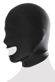 Kopfmaske „Spandex Open Mouth Hood“, mit Mundaussparung