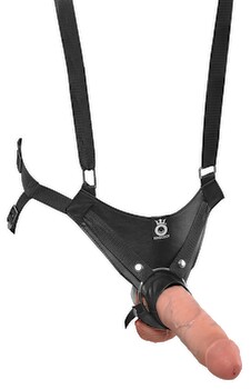 Strap-on Harness „Hollow Strap-On Suspender System“, Dildo hohl