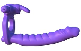 Main image of Silicone Double Penetrator Rabbit
