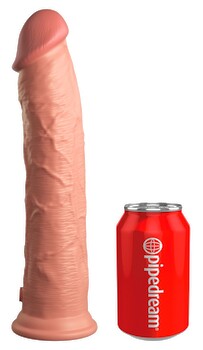 11" Dual Density Silicone Cock