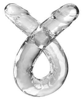 Hauptbild von Doppeldildo transparent