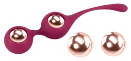 Kegel training balls with extra weights