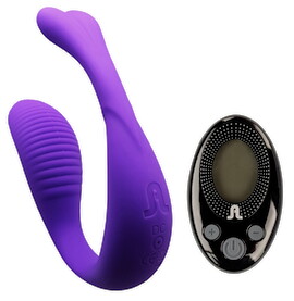 Paarvibrator „Mini Romeo”, flexibel, mit Fernbedienung